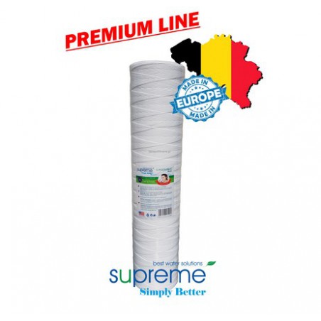 S-PSBB20 - PREMIUM LINE - Wkłady mechaniczne ze sznurka polipropylenowego 20" Big Blue - SUPREME (typu FCPP20BB)
