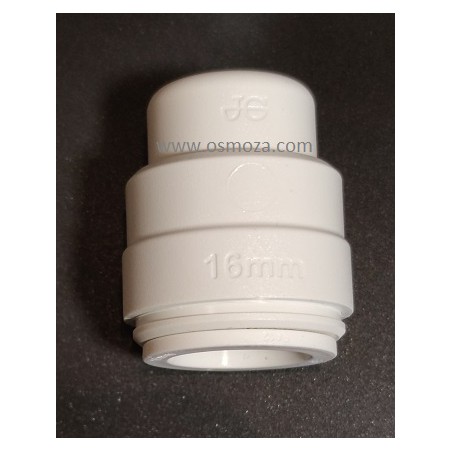Zaślepka, korek do rur 18 mm  - JohnGuest PM4618E - kolor czarny