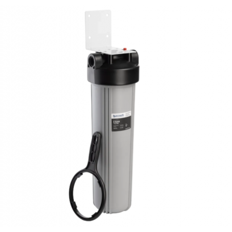 Obudowa szara BB20" GW1"- ECOSOFT  BigBlue - SET (uchwyt + klucz)