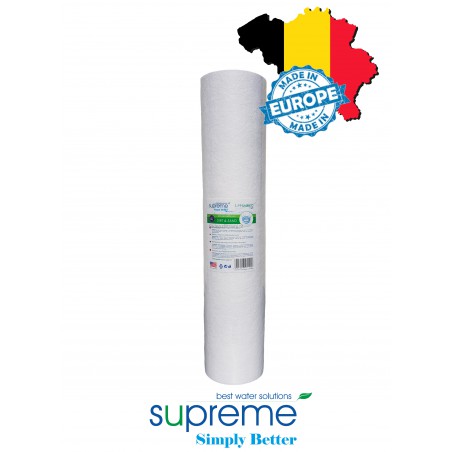 S-PPBB20 - wkłady typu Big Blue BB20"x4,5" (5,20,50 mikron) polipropylenowy - SUPREME